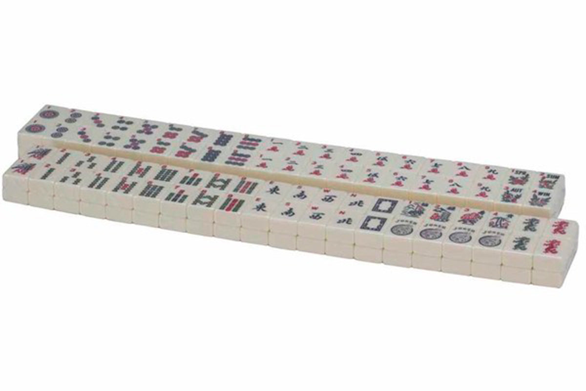 Silver Hard Case Mahjong Set