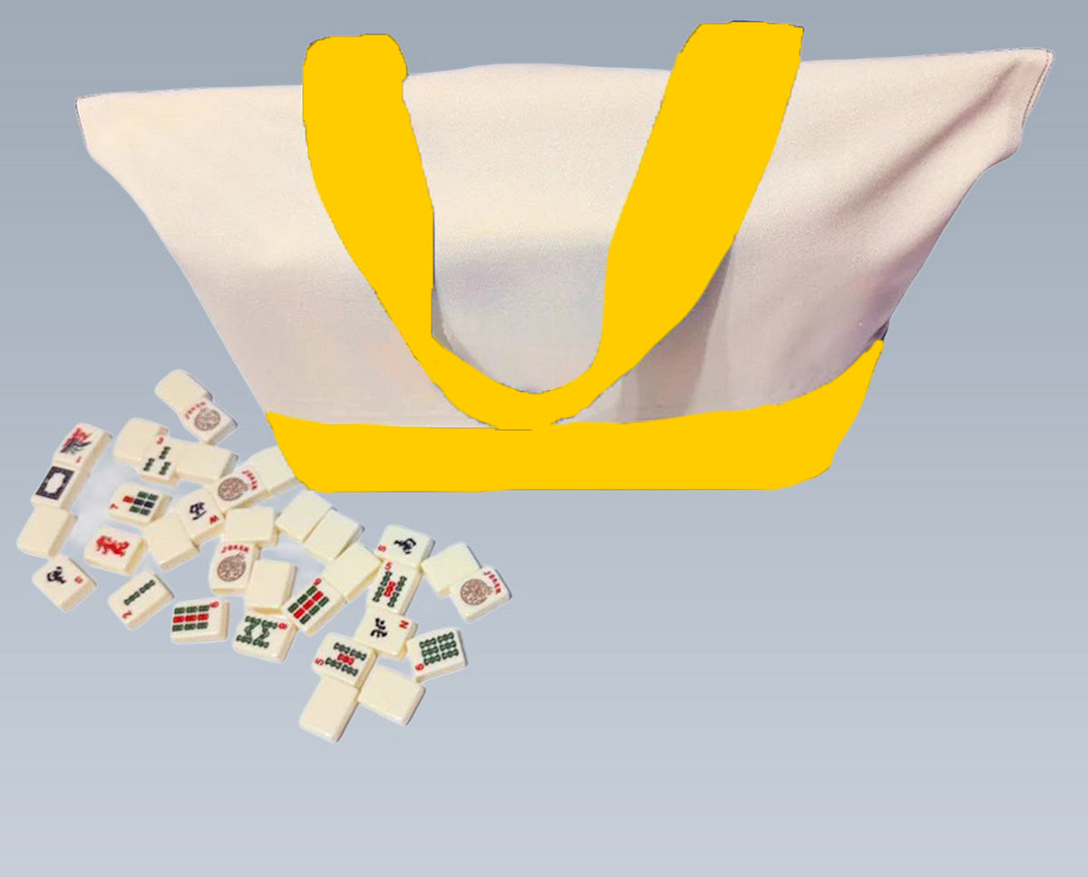 Yellow Mahjong Tote