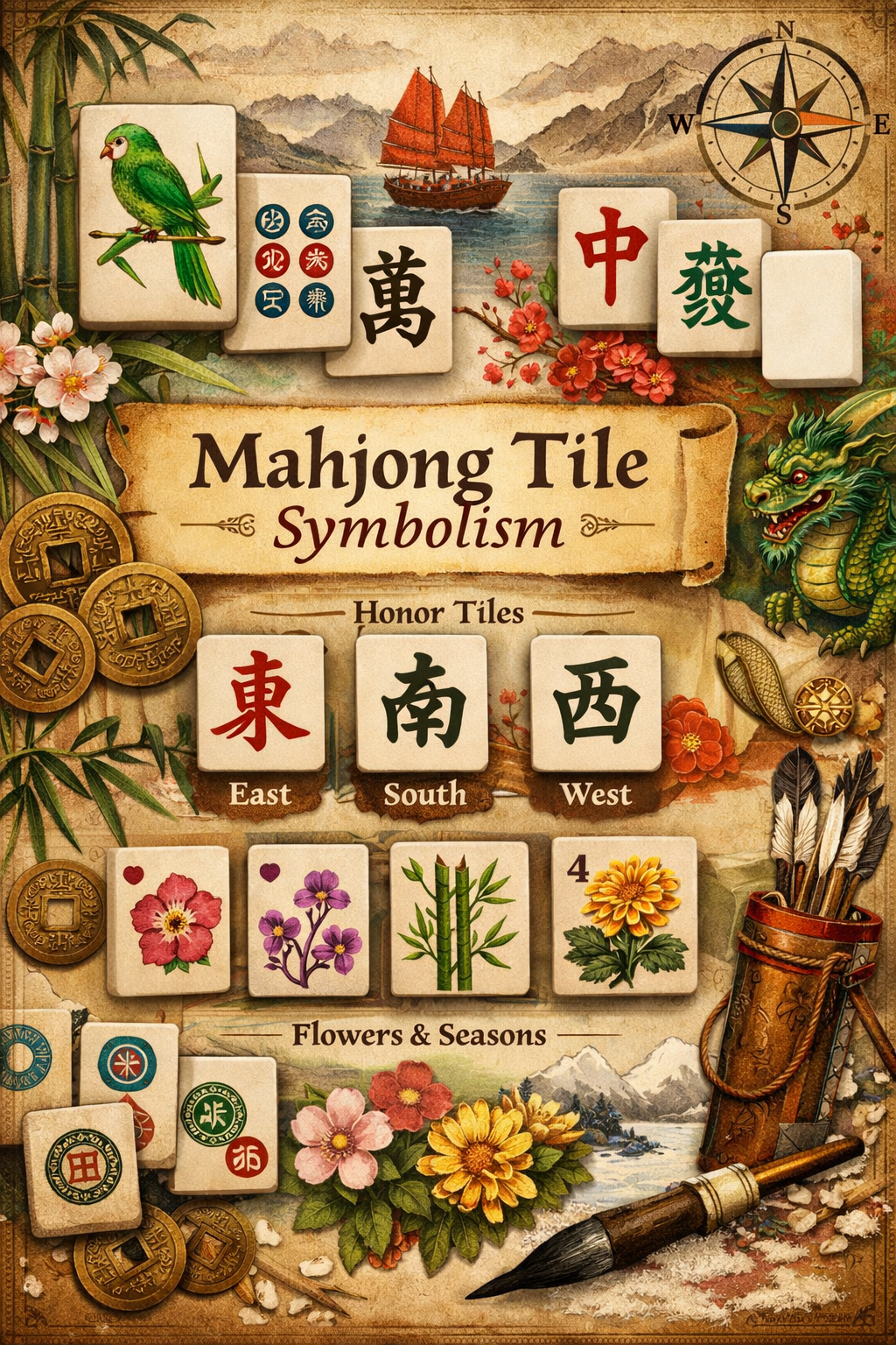Deciphering the Art: A Deep Dive into Mahjong Tile Anatomy &amp; Symbolism