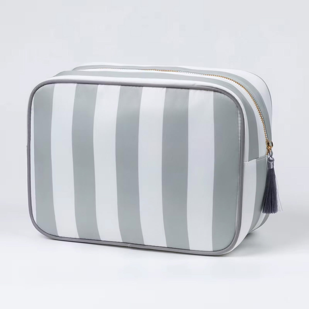 Grey mahjong tile bag