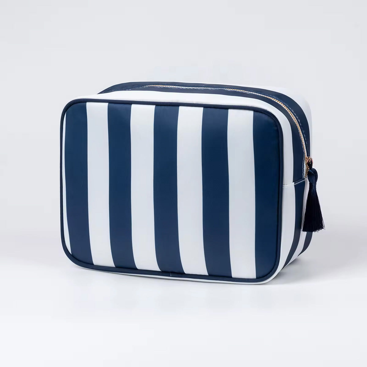 navy mahjong tile bag