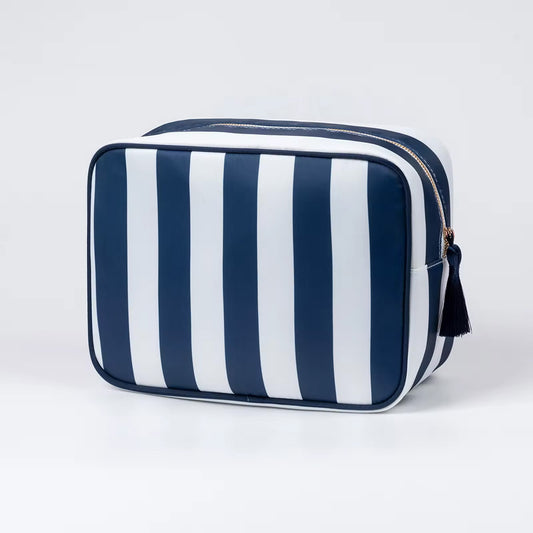 navy mahjong tile bag