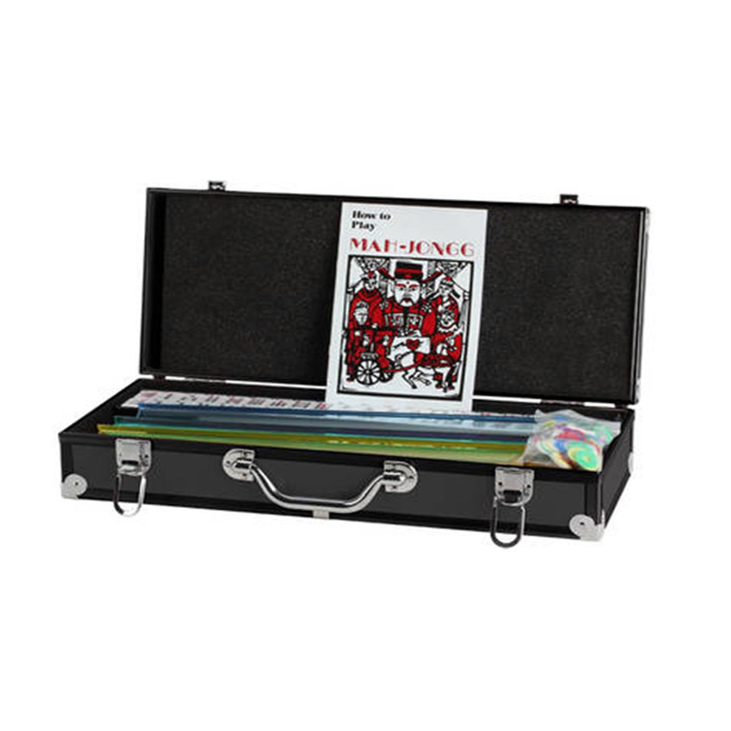 Black Hard Case Mahjong Set