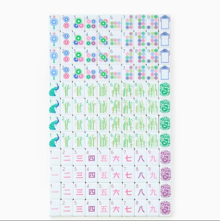 Krewe of the Cypress Crescent Mahjong Tiles