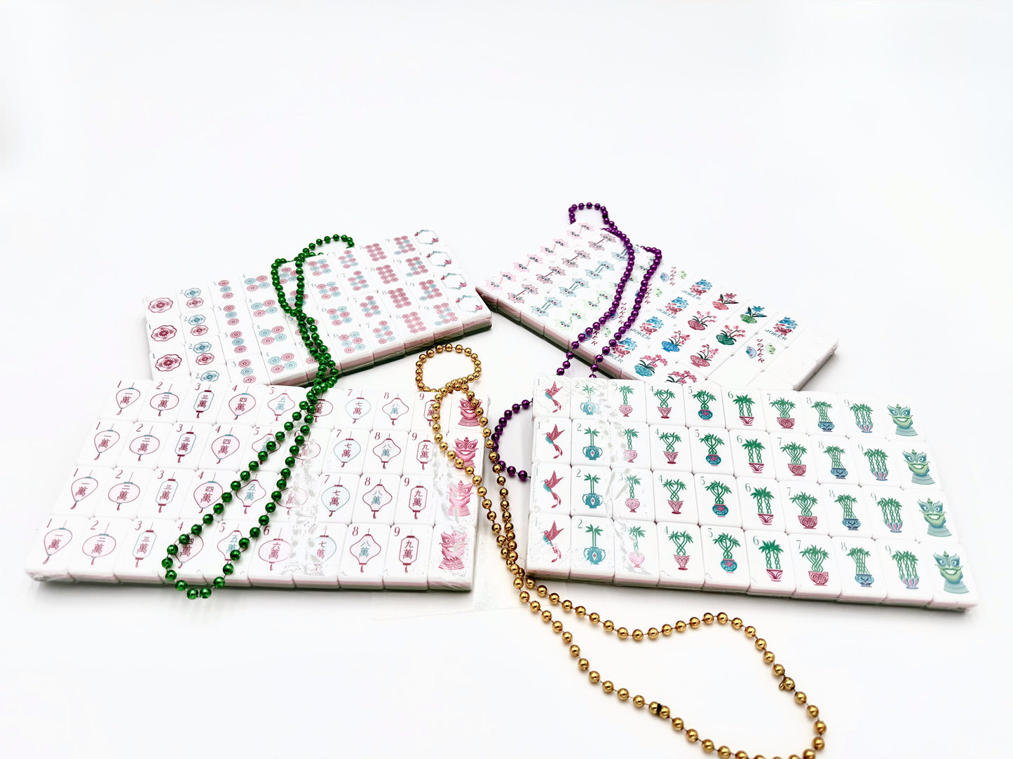 Krewe of the Verdant Crown Mahjong Tiles