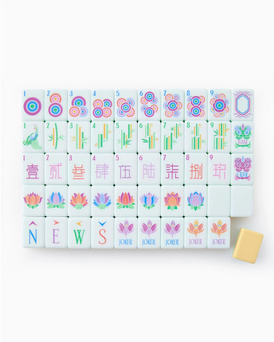 Krewe of the Golden Gleam Mahjong Tiles