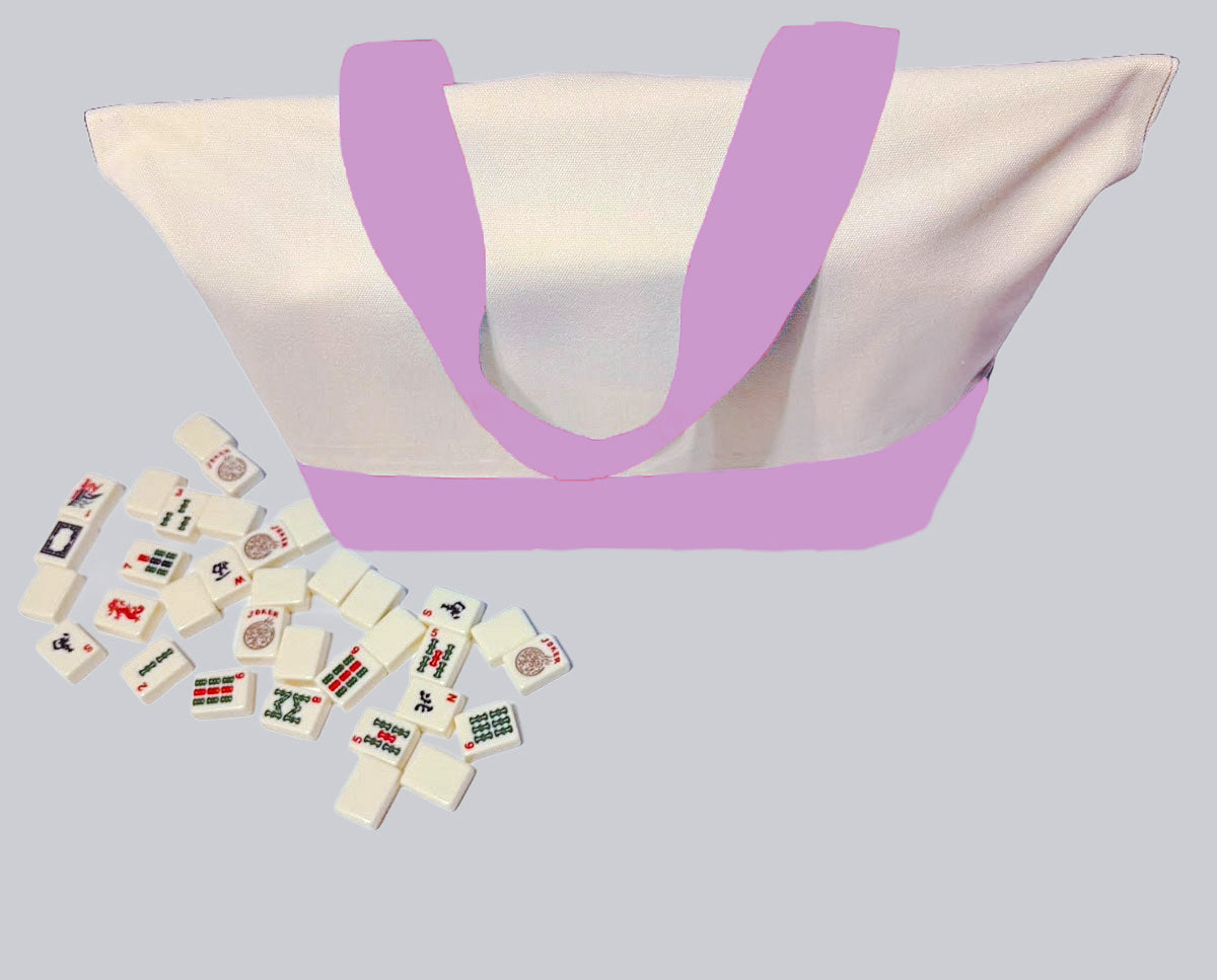Lilac Mahjong Tote