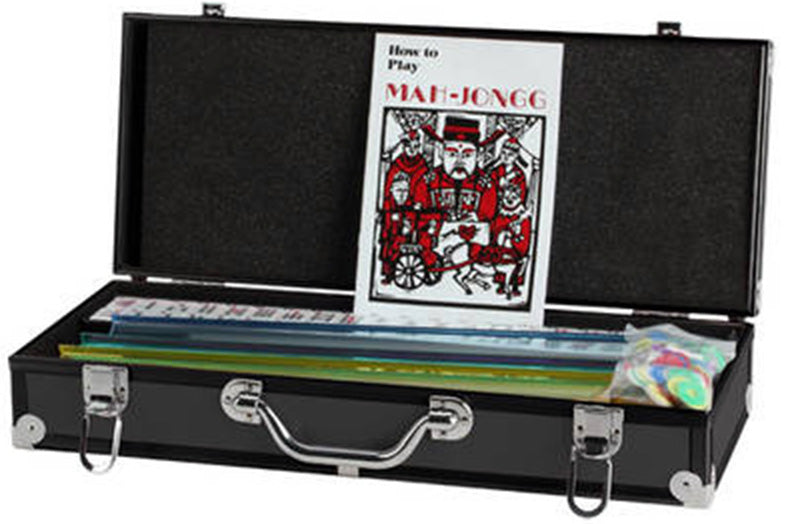 Black Hard Case Mahjong Set