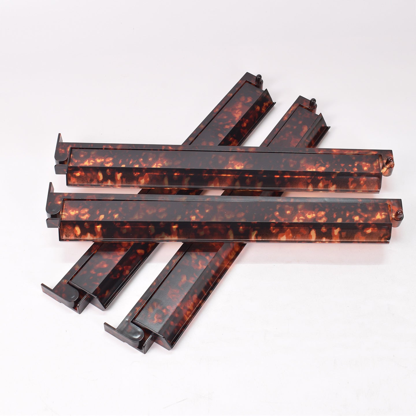 Tortoise Shell Acrylic Mahjong Rack